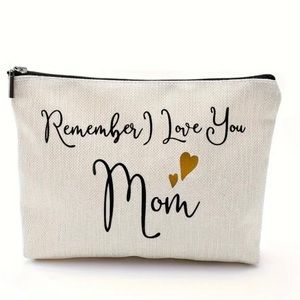 Linen Cosmetic Bag Gift For Mom